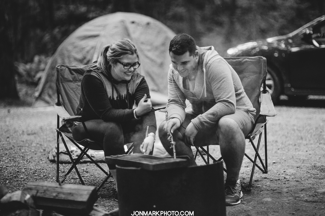 Victoria BC Wedding Photography - Jon-Mark Photography- Goldstream Camping Engagement