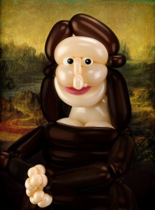 Balloona Lisa by Larry Moss
