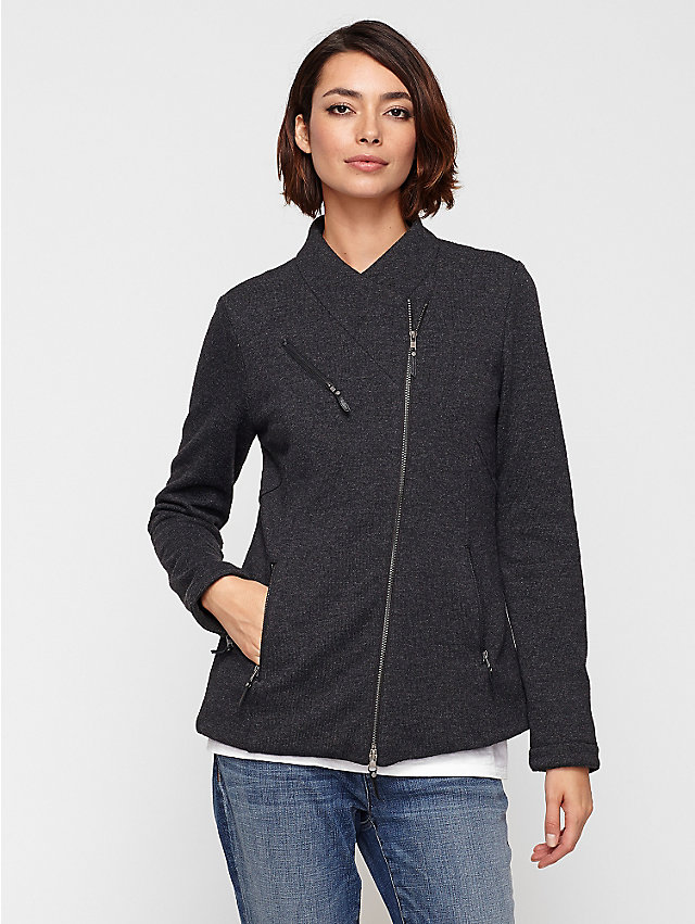  Eileen Fisher Shaped Jacket in Fluffy Fleece Wool Blend. Eileen Fisher. $378. 