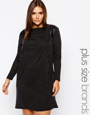  Long Sleeve Jersey Panel Dress. Carmakoma. $203.76 