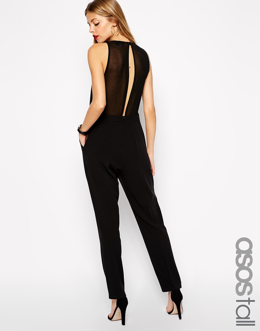  ASOS Tall Jumpsuit with Sheer Back. ASOS. $85.28. 