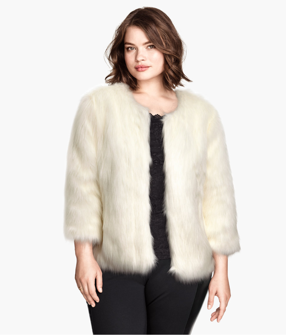  Faux Fur Jacket. H&M +. $69.95 