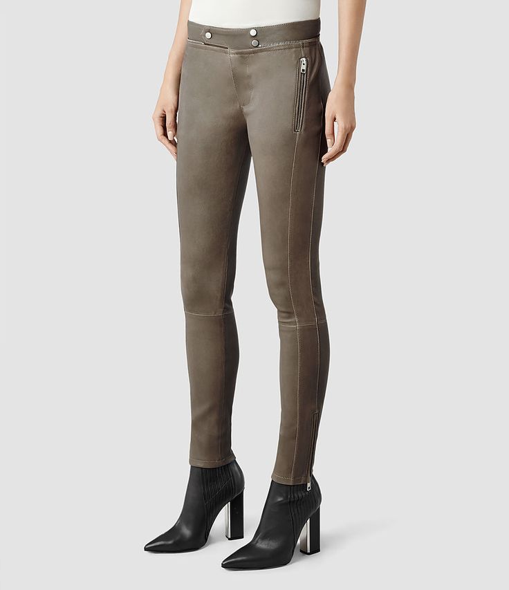  Colmer Leather Pant. All Saints. $900. 