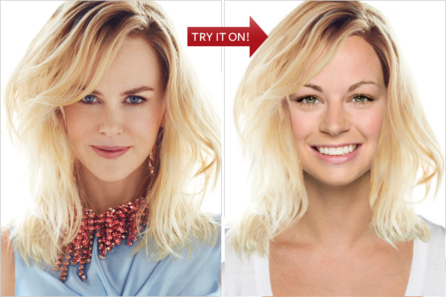  InStyle Virtual hair make-over. In case you like experimenting at your desk!  