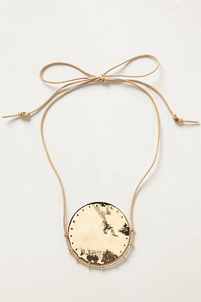  Oak Moon necklace. Anthropologie. $178. 