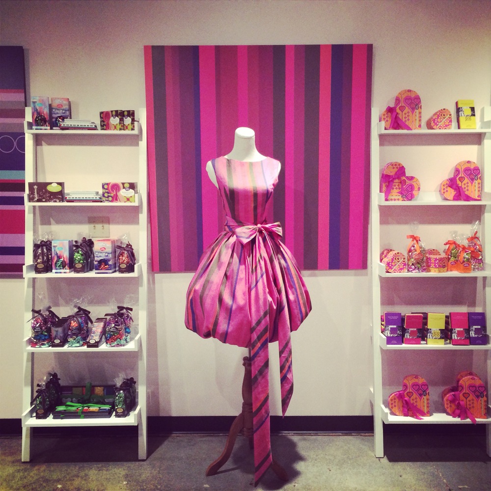  Are you seeing this? Inside the JCOCO Showroom. All offices should include fashion and chocolate.  
