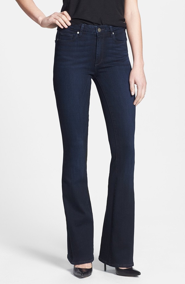  Paige Denim Canyon High Rise Bell Bottom Jeans. Nordstrom. $189. 