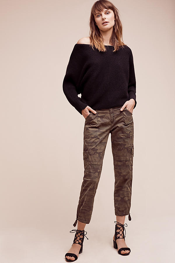 Tied Camo Crops. Anthropologie. $118.  