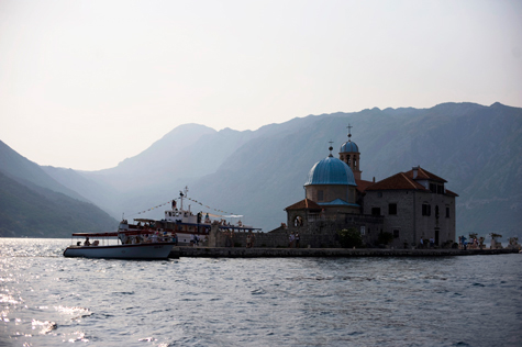 Our Lady of the Reef Church, Montenegro, photography by Pearl Pictures
