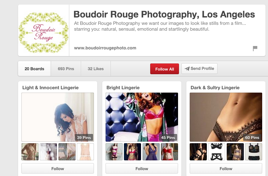 Boudoir Rouge Pinterest