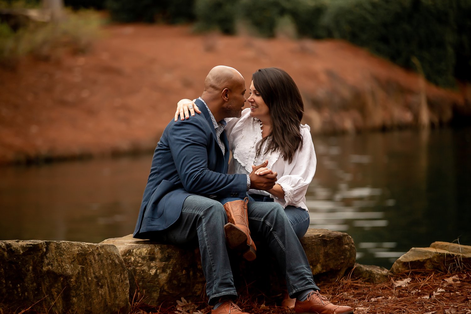 Surprise Proposal at Cullman Park — Amanda Moss Photography Charlotte Wedding Photographer