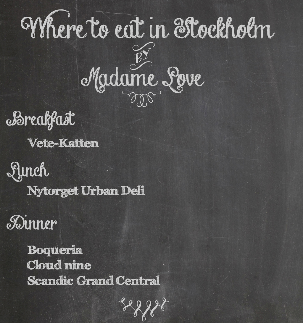 Chalkboard-Stockholm by madame love