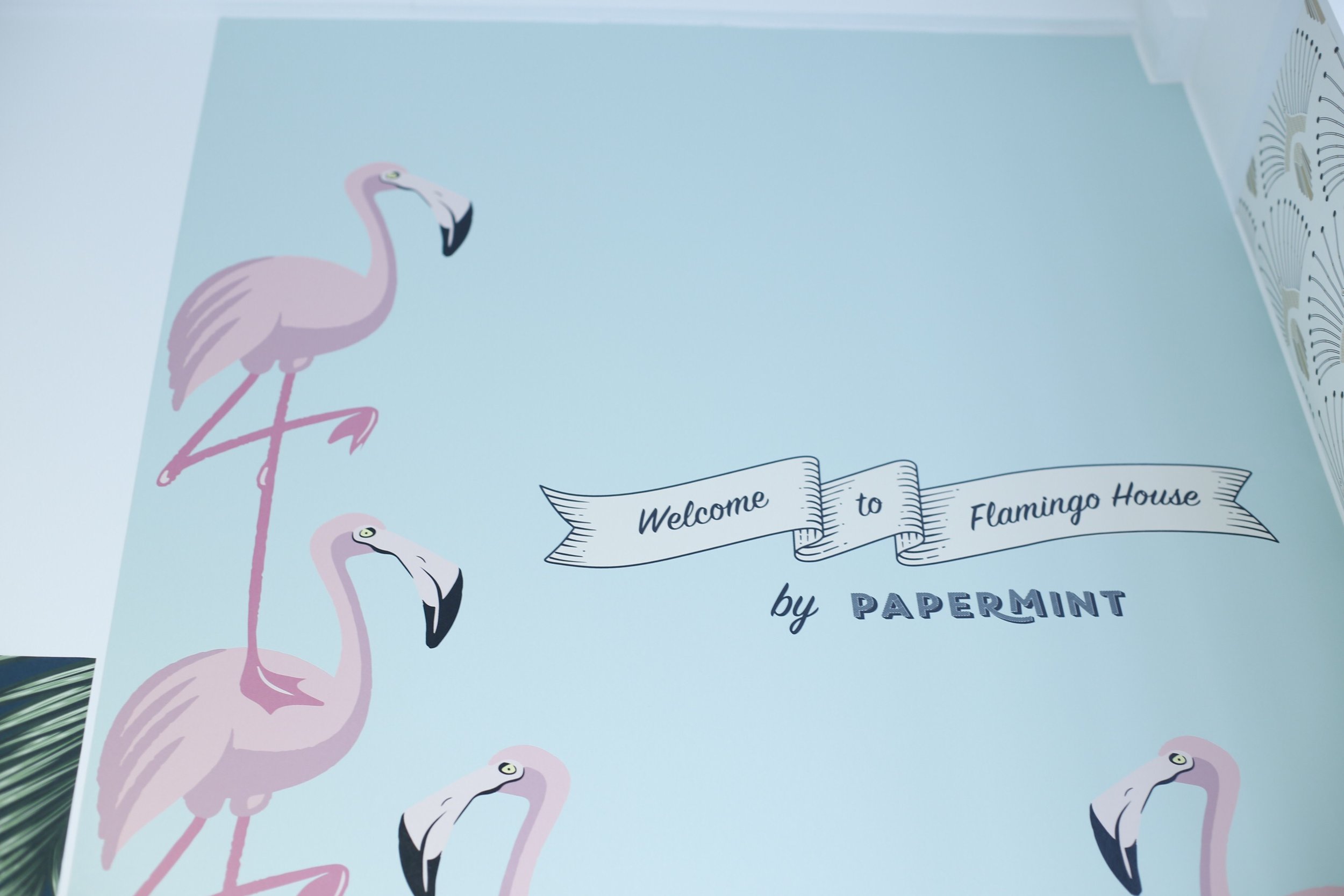 Flamingo by Papermint papier peint