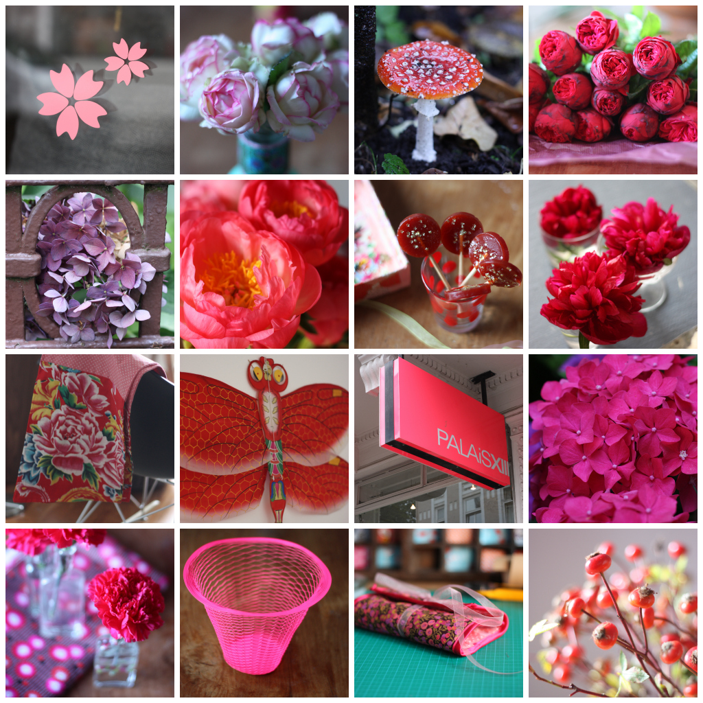 my year in red and pink