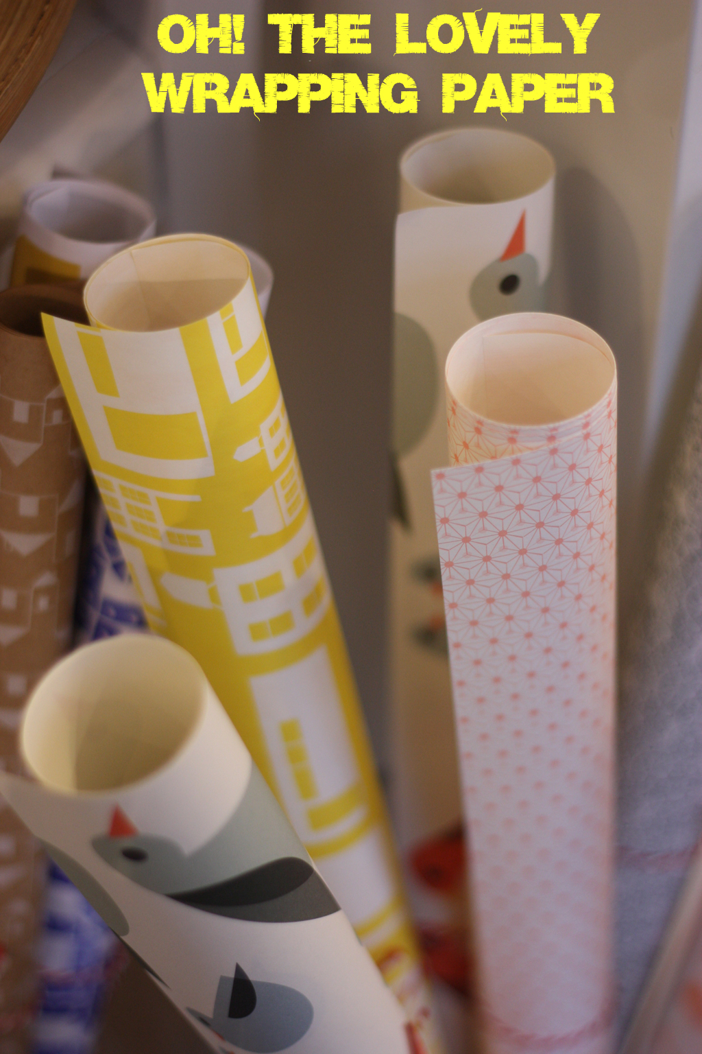 Lovely wrapping paper by madame love
