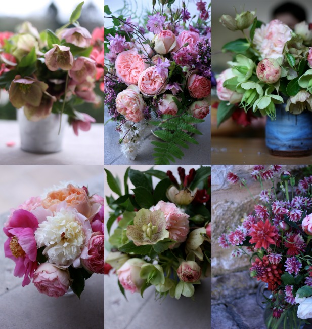 flowers from the garden by madame love