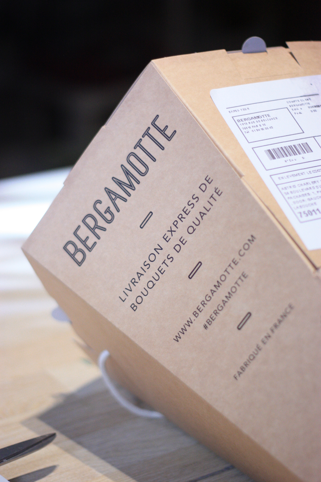 flower packaging bergamotte
