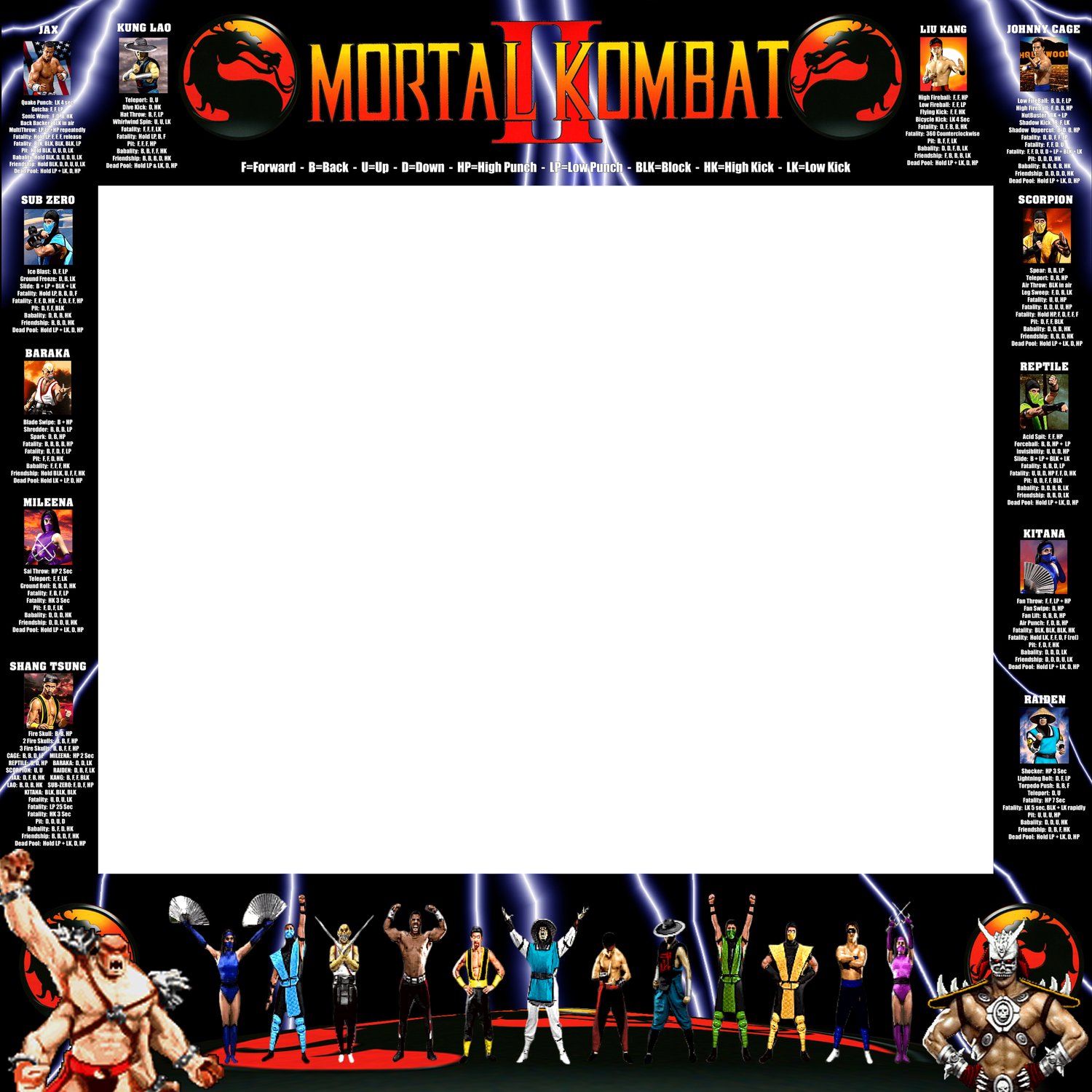 Mortal Kombat II — Galloping Ghost Reproductions