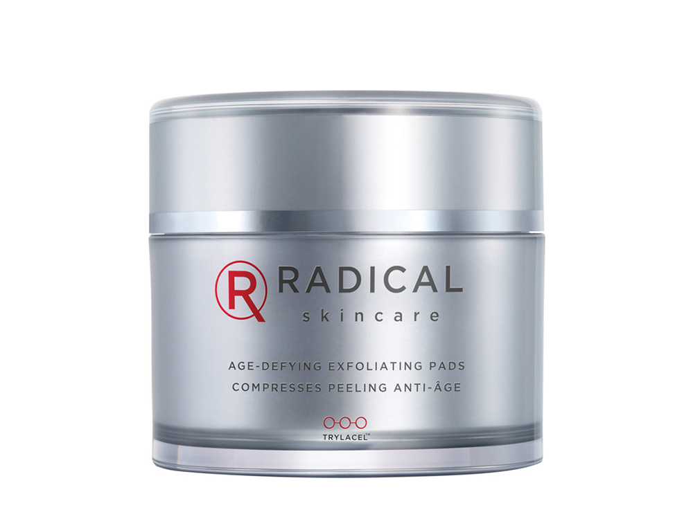 Radical Skincare Age-Defying Exfoliating Pads, 60 pads for $75. Image: Radical Skincare
