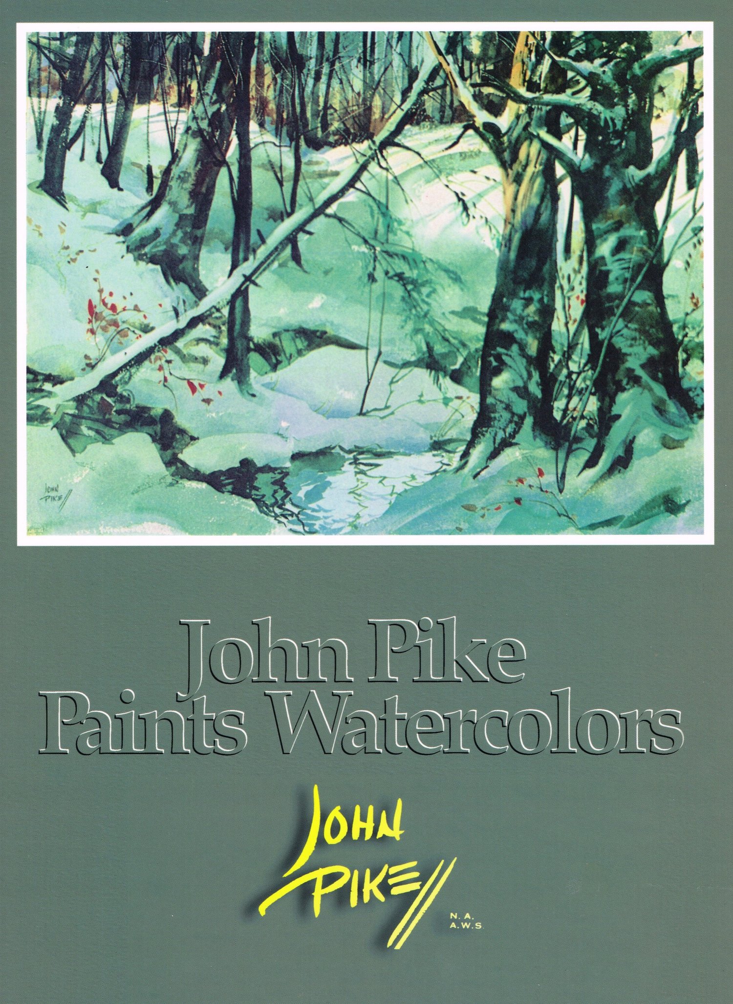 John Pike Paints Watercolors — John Pike Art Products