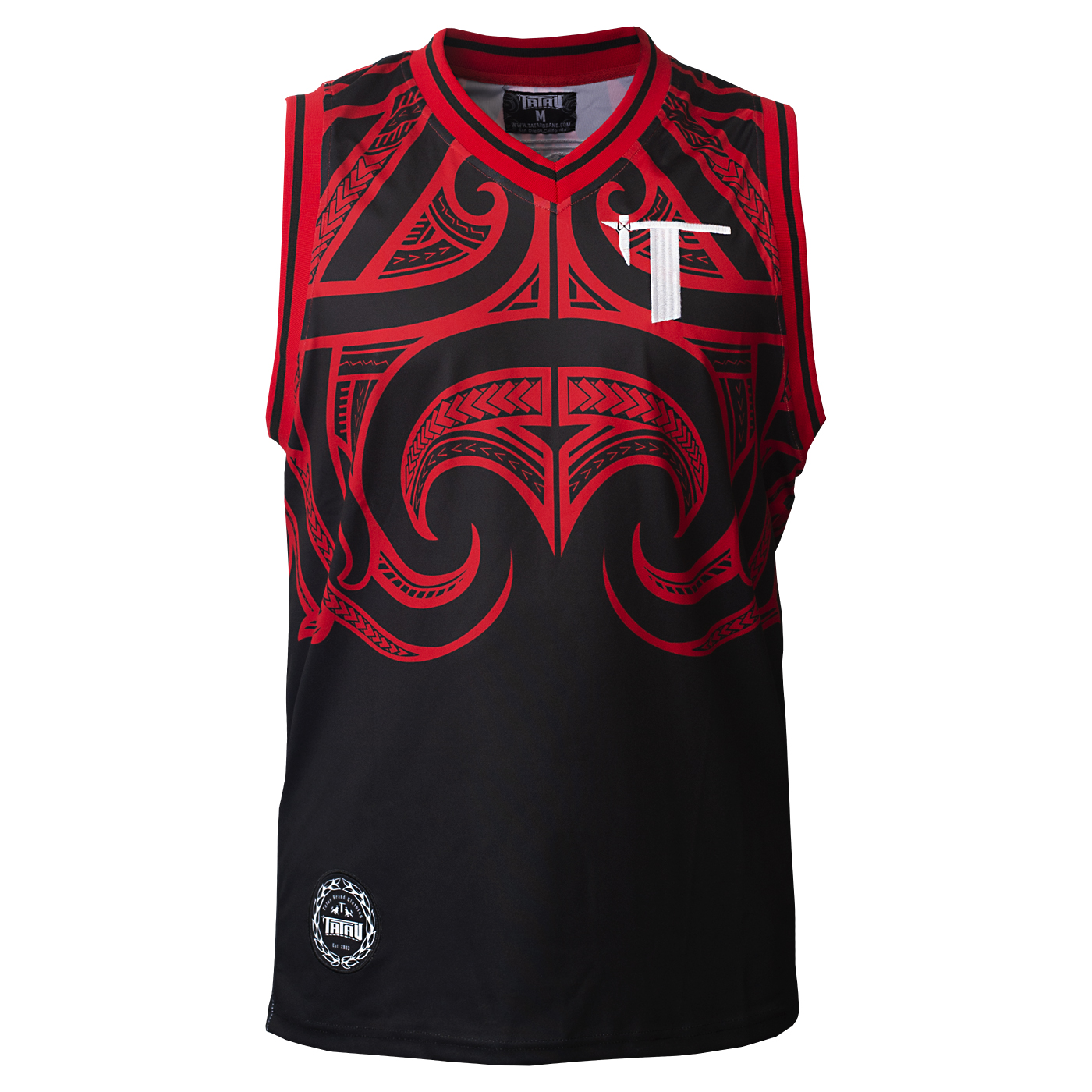 red and black jersey
