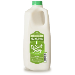 Raw Whole Milk — De Smet Dairy