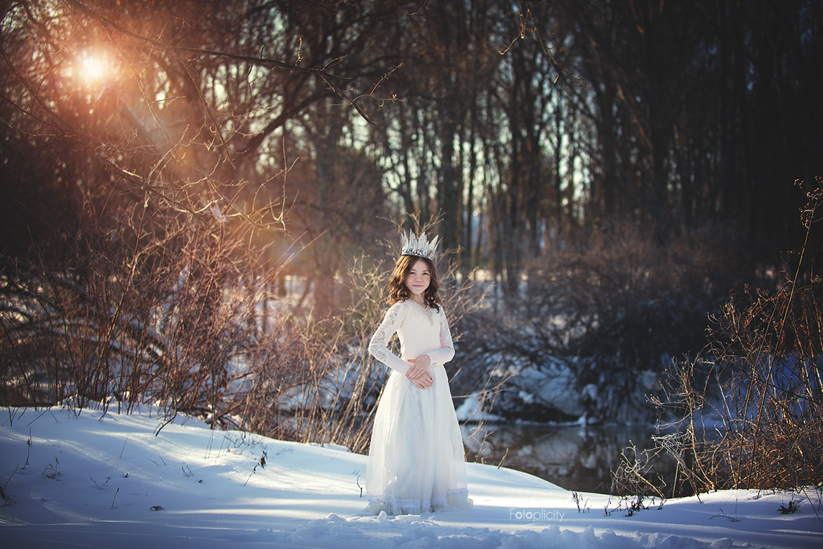 Winter Tween Enchanted Session by Fotoplicity, Central NJ Photographer