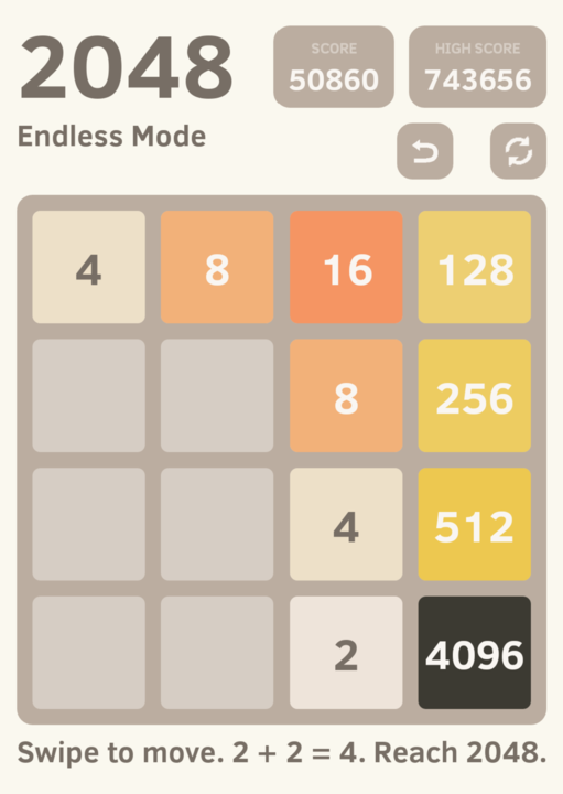 You can keep going past 2048; you can keep going forever.