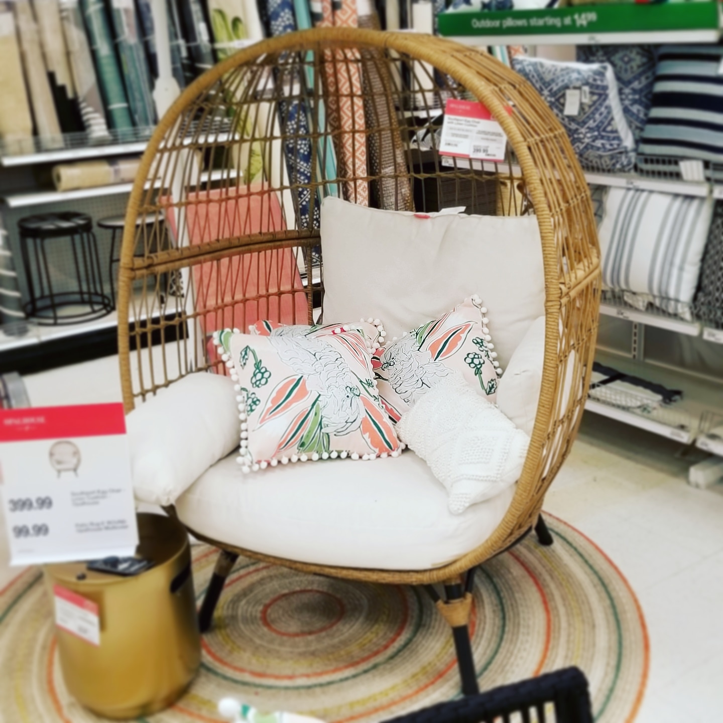 southport patio egg chair