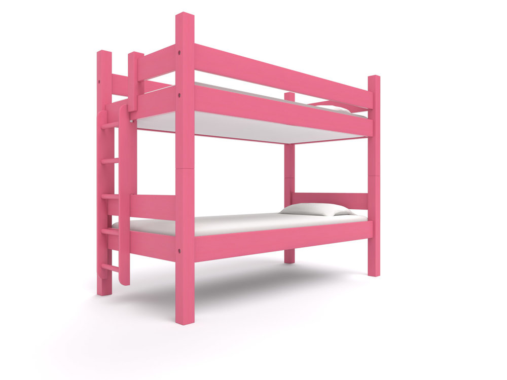 built in twin bunk beds