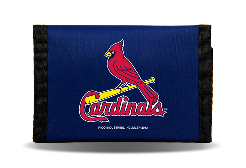 St. Louis Cardinals Nylon Tri-fold Wallet — On The Ball Sports