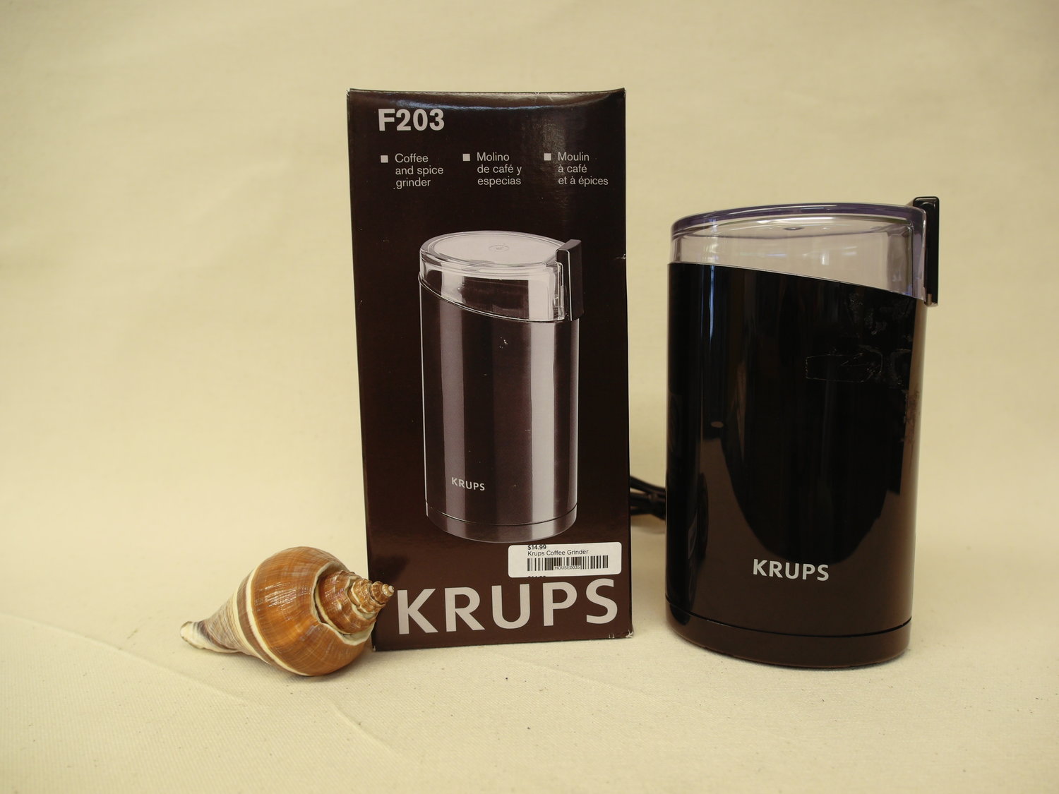 Krups Coffee Grinder — Maui Condo Supplies