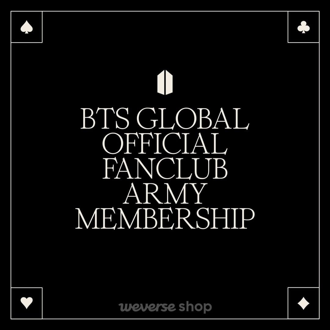 BTS Global Official Fanclub ARMY Membership — US BTS ARMY
