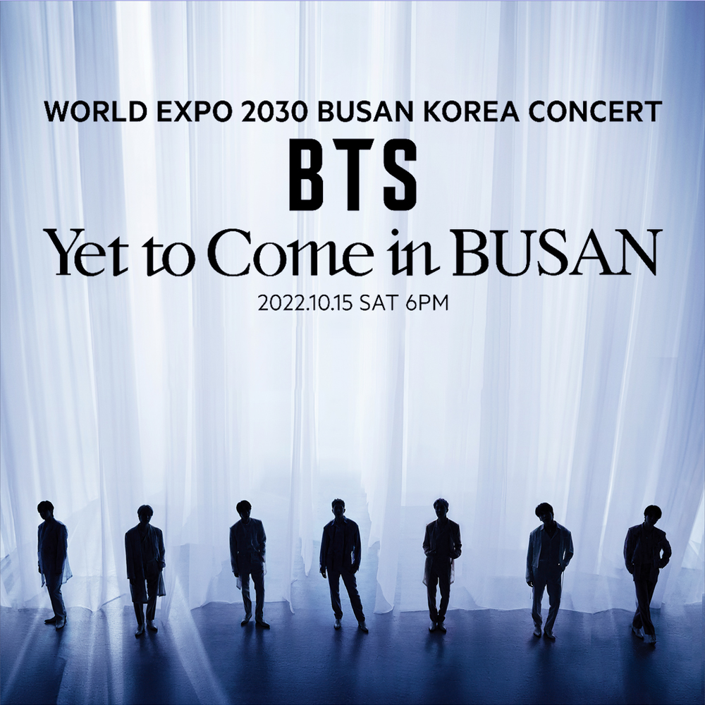 221015] WORLD EXPO 2030 BUSAN KOREA CONCERT BTS in BUSAN — US BTS ARMY