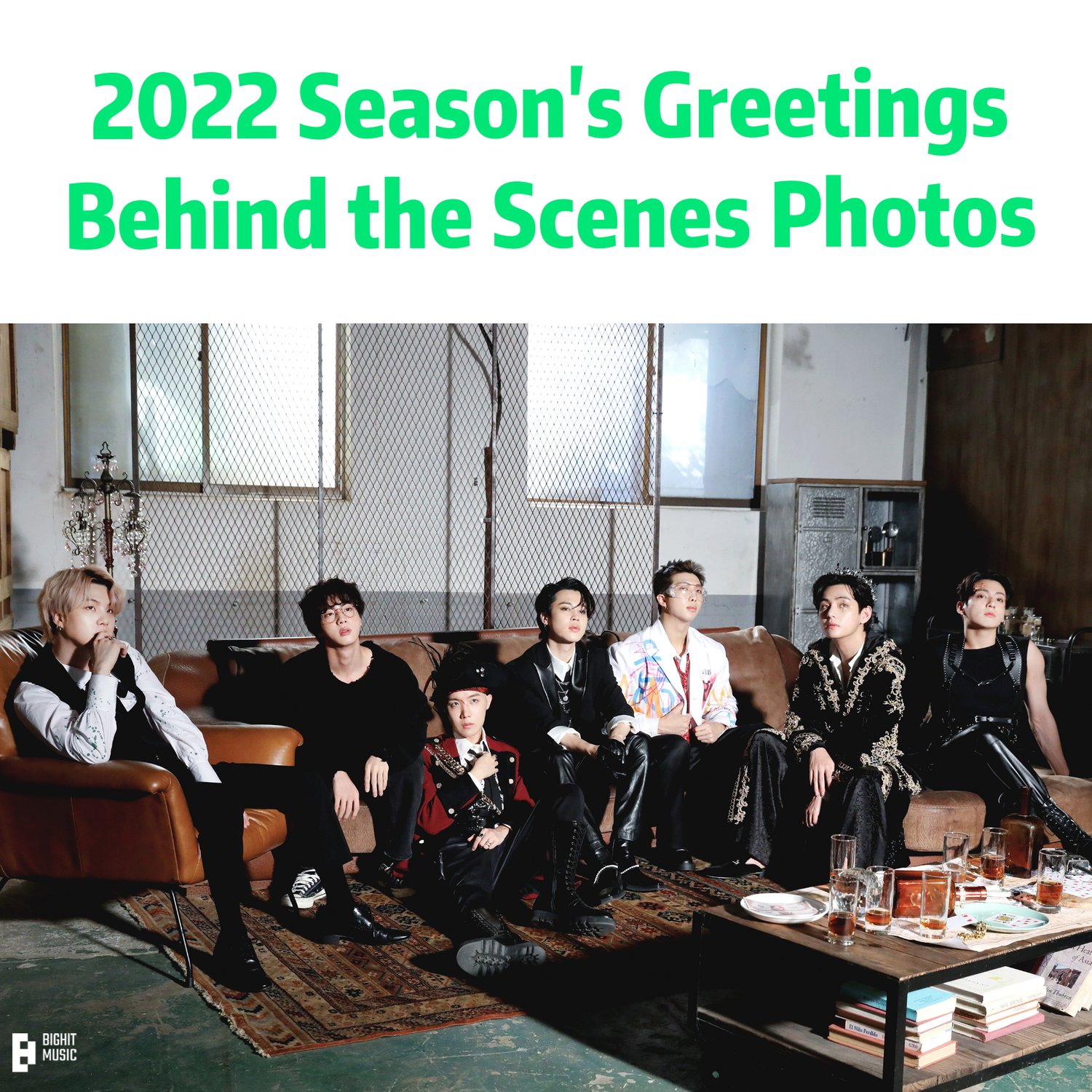 BEHIND PHOTOS] 2022 Seasons Greetings Behind the Scenes Photos — US BTS ARMY