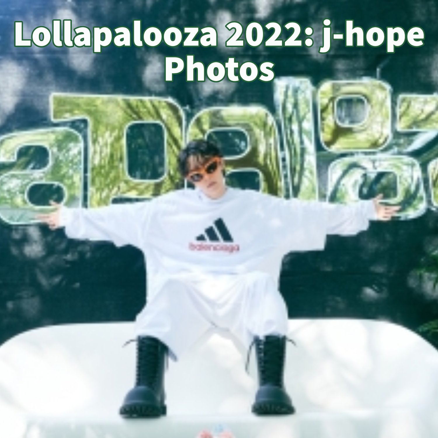 j-hope x dispatch photoshoot at lollapalooza 🤍🧡
