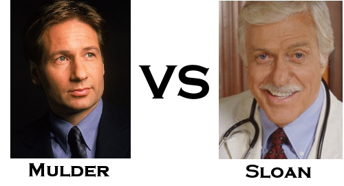 Fox Mulder vs Dr Mark Sloan