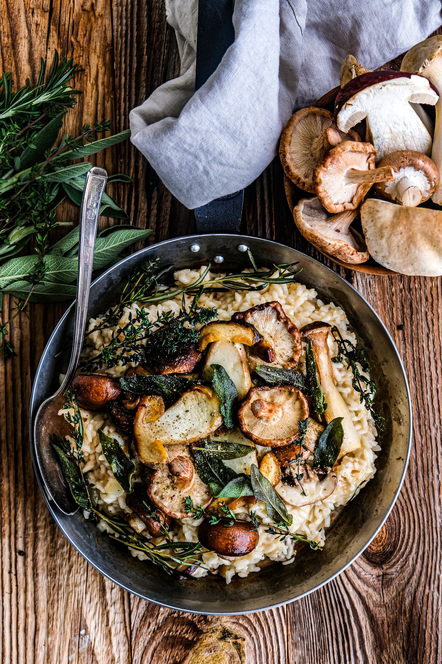 Cremiges Pilz Risotto — tegernsee kitchen