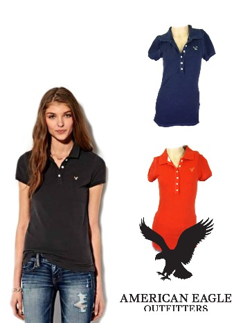 american eagle polo shirts womens