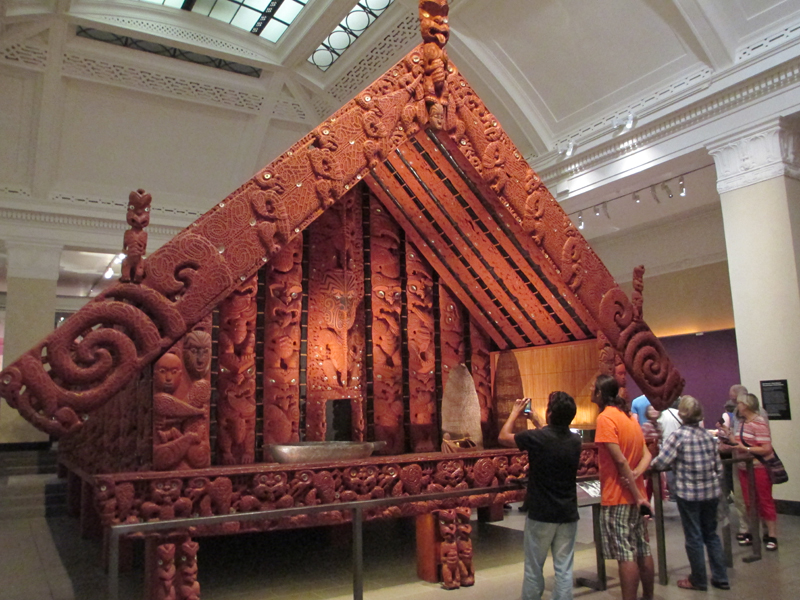 maori exhibit auckland
