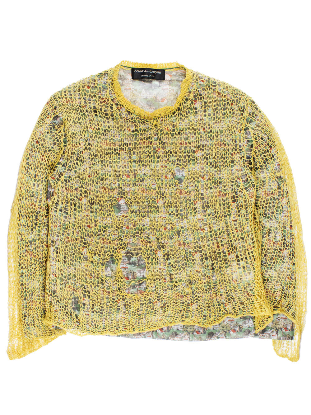 Comme des Garçons Homme Plus SS1997 Layered Sweater — Middleman Store