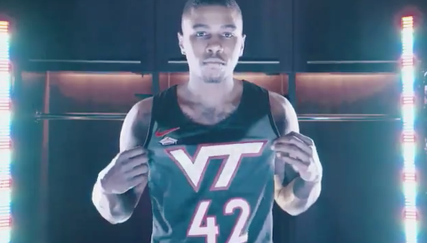 Virginia Tech Basketball Black Unis 
