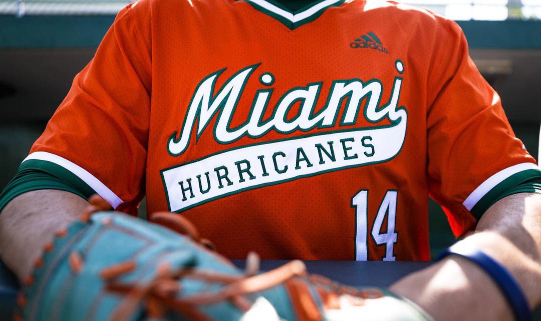 miami hurricanes baseball jersey