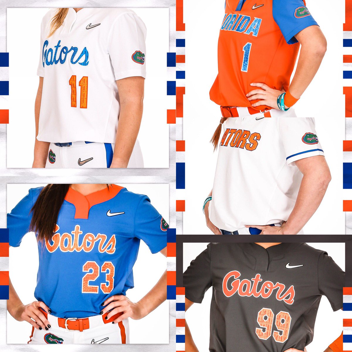 college softball uniforms