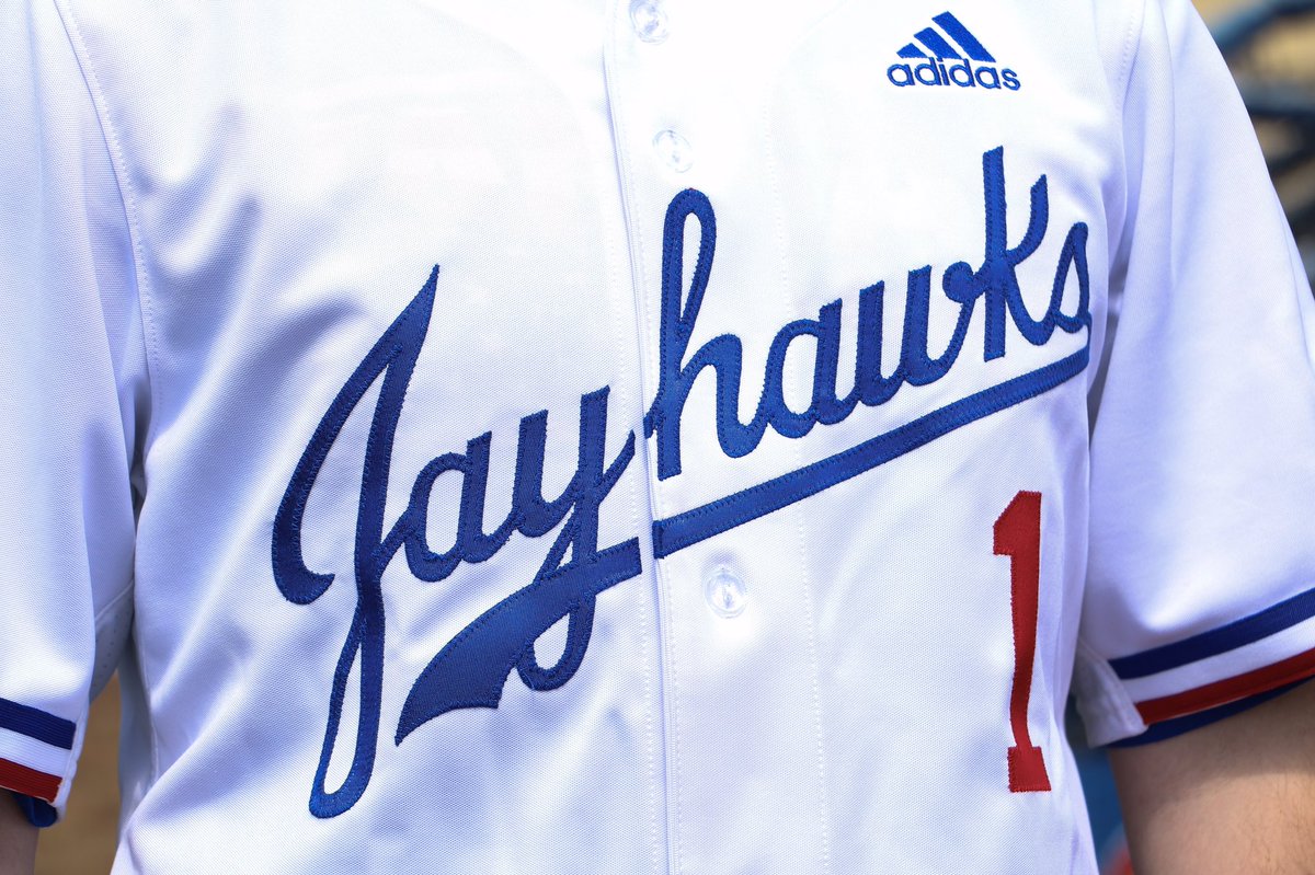 Kansas Baseball Throwback Uniform 