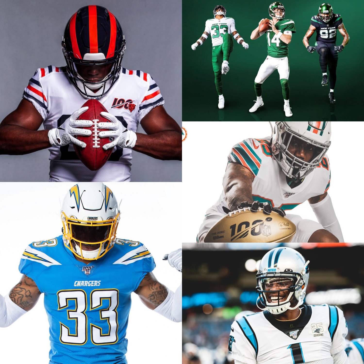 New 2023 NFL​ Regular, Alternate, Throwback Uniforms, Ranked