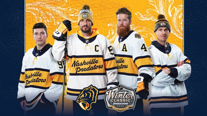 Nashville Predators Winter Classic Uniform — UNISWAG