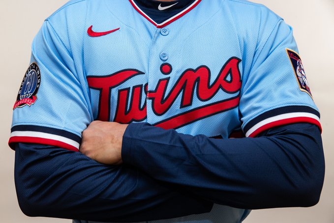 Minnesota Twins Baby Blue Alternate Uniform — UNISWAG