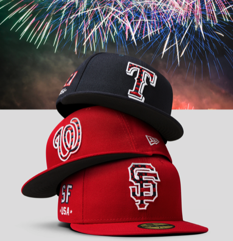 2021 MLB 4th of July Hats — UNISWAG