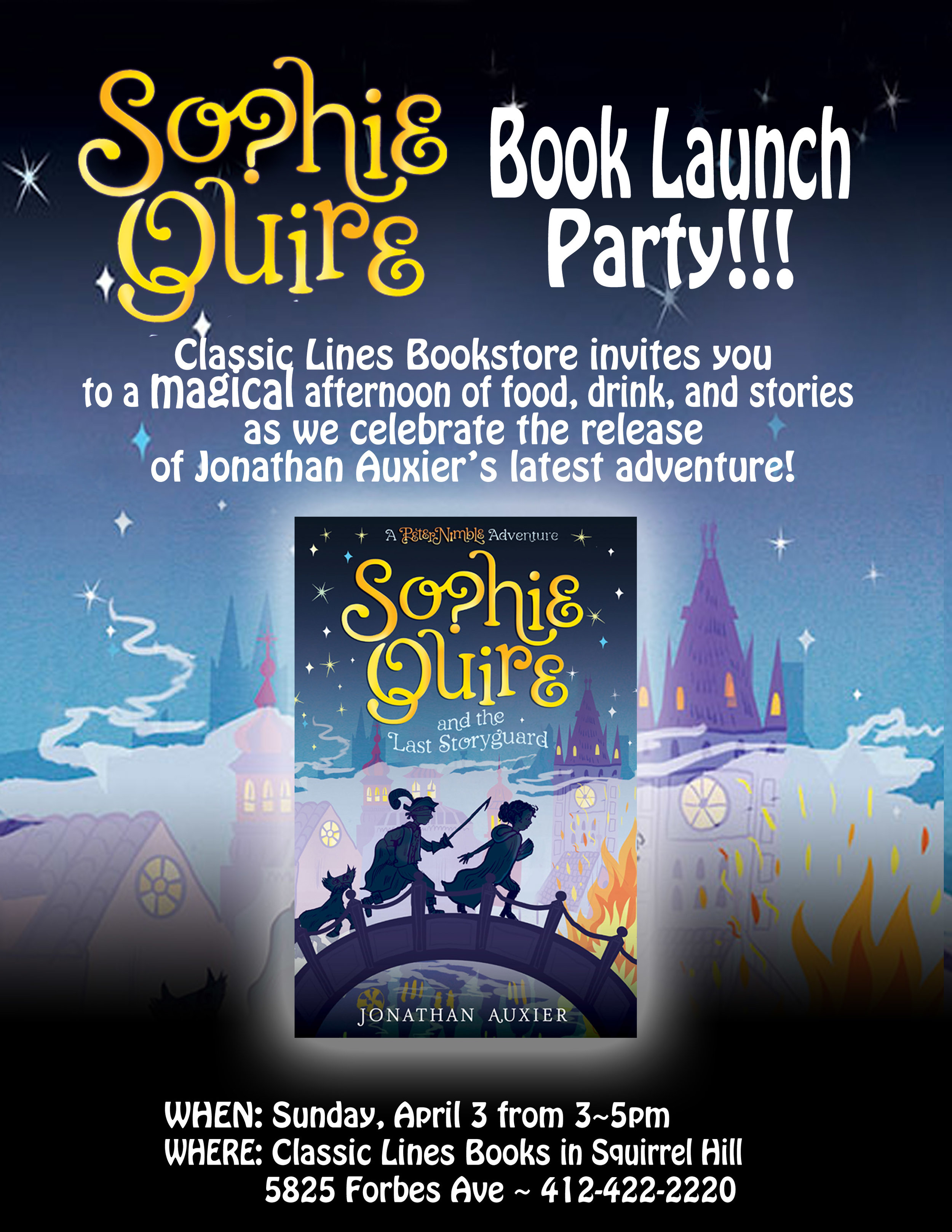 Sophie Quire Launch Invite